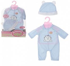 Одежда для пупса: костюмчик "Мишка", шапочка (Маленькое чудо, 872983)